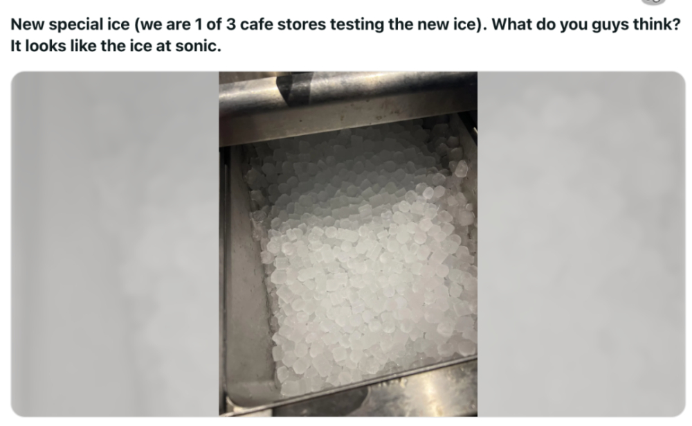 Starbucks switches to crushed ice cubes! Water-saving and better taste, all U.S. stores to upgrade in the future