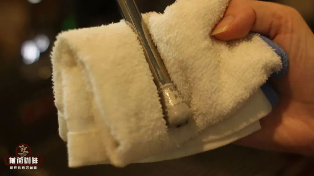 The barista's secret to purging steam: How to properly froth milk before latte art