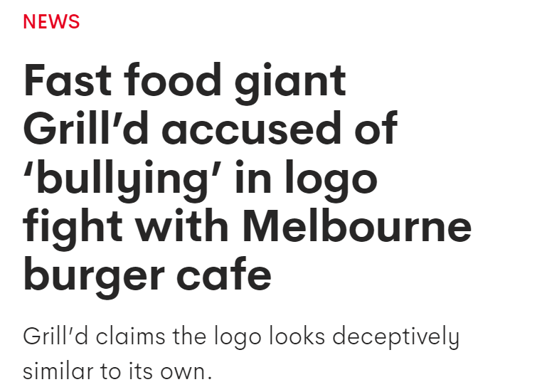 Coffee shop logo faces infringement lawsuit from burger brand: Balancing brand protection with small business survival