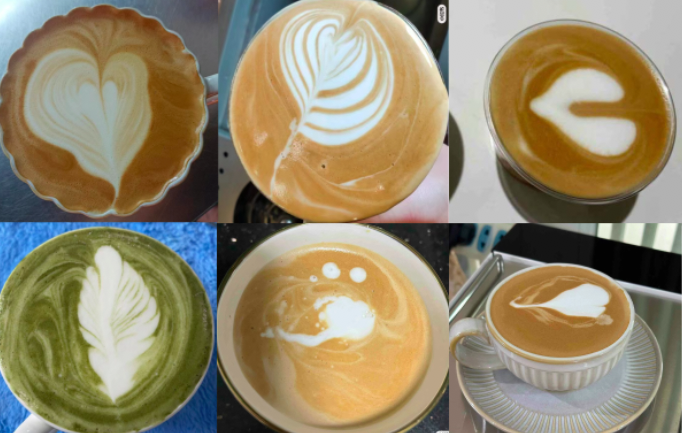 Analysis of Failed Latte Art: Exploring Pouring Techniques and Flavor Impact Through Abstract Creations