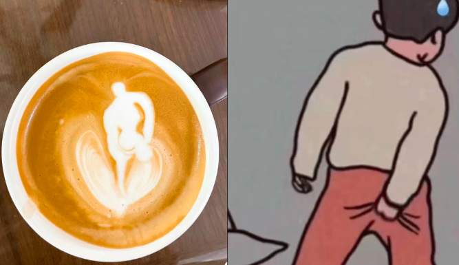 Analysis of Failed Latte Art: Exploring Pouring Techniques and Flavor Impact Through Abstract Creations