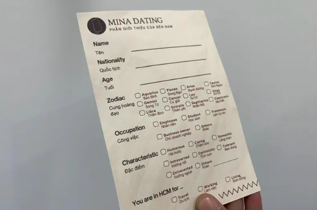 A 'one-way blind date' café in Ho Chi Minh City, Vietnam, was investigated for illegal operations with multiple issues exposed