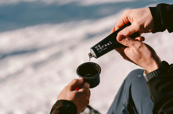 New outdoor coffee option from Switzerland: coffee paste that’s squeeze-and-dissolve, energizing you without the need for hot water.