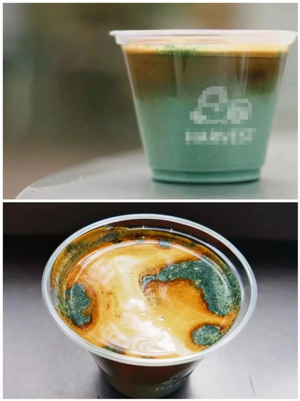 Shanghai café unveils green Dirty with black truffle powder and spirulina coloring, sparking heated discussion