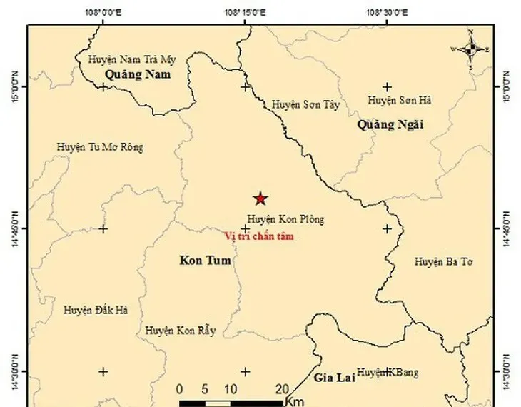 Frequent earthquakes in Vietnam’s Kon Tum Province: Coffee-growing regions face yield reduction risks and potential impacts