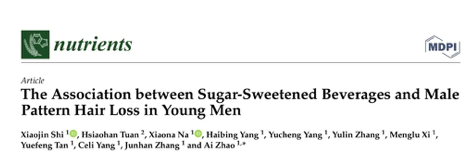Cutting sugar to prevent hair loss: New findings link sugary drinks to male baldness