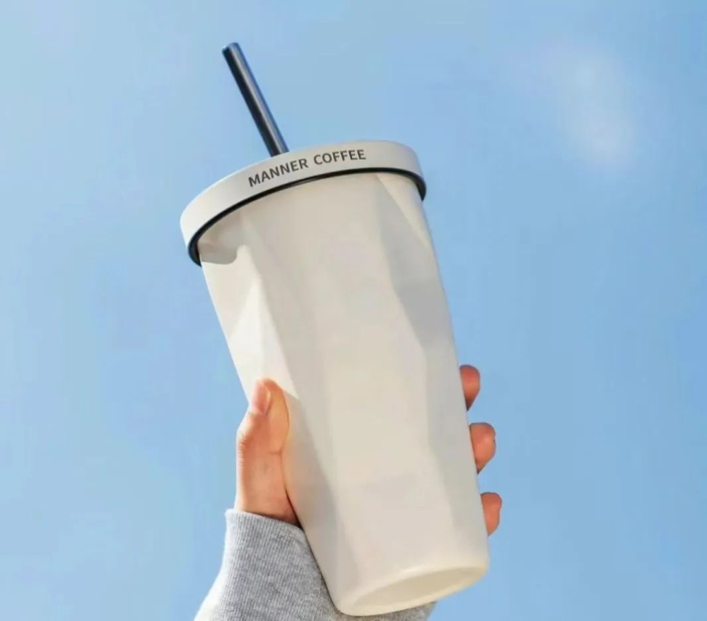 Did the Manner silver stainless steel straw cup flop at launch? The truth about peeling lids and purchasing advice
