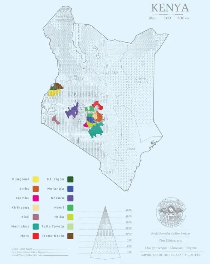 Kenya's Central-Western Coffee Region and K72 Washed Flavor Profile | Guide to SL28/SL34 Varieties