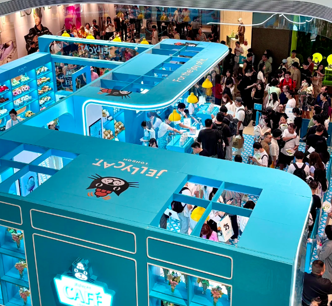 What is a 359-yuan cup of latte? Analyzing the plush toy craze at the Jellycat pop-up store