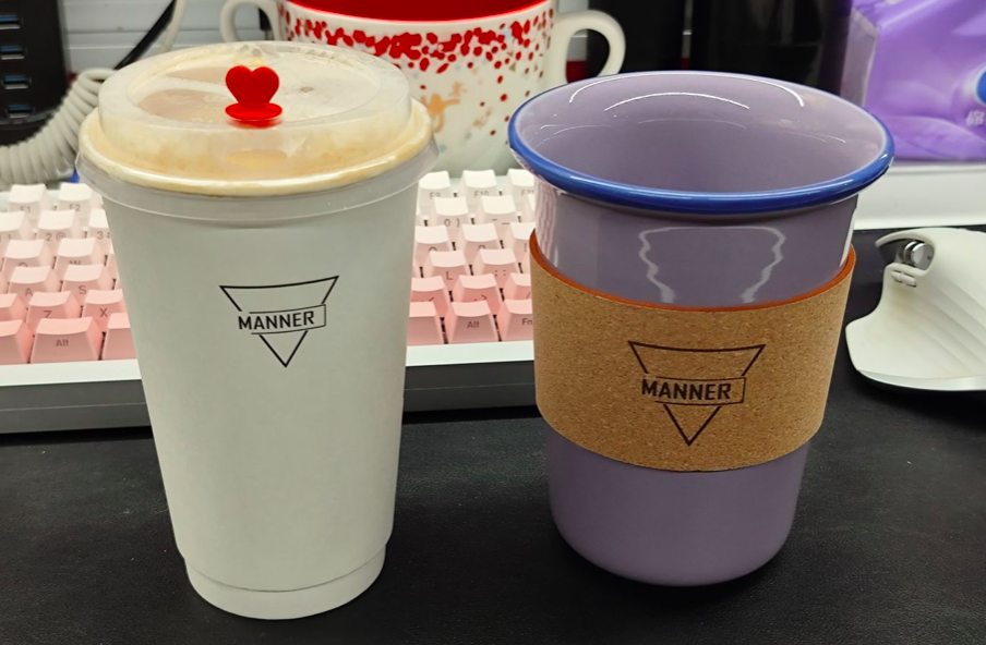 Manner Coffee's frequent free cup promotions lead to overwhelming orders, creating dual challenges of staff burnout and customer experience issues