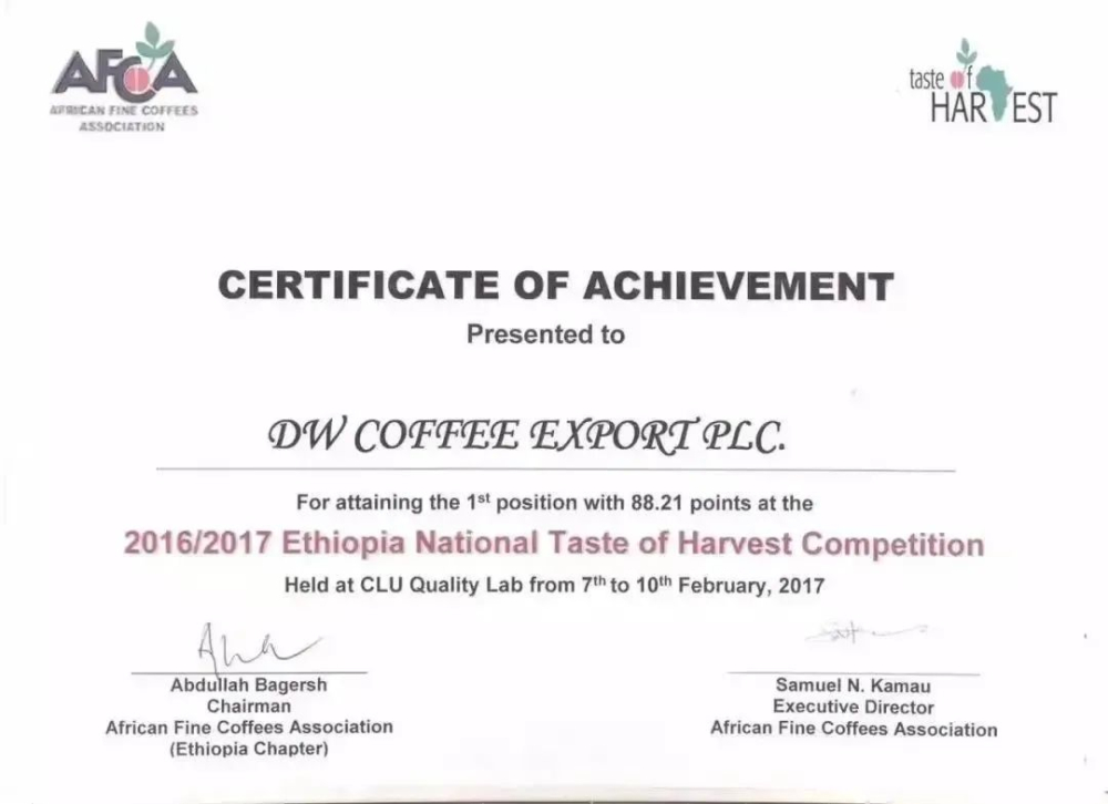 Analysis of Ethiopian Huakui Coffee Beans Version 8.0: A Complete Record from the Championship to Flavor Evolution