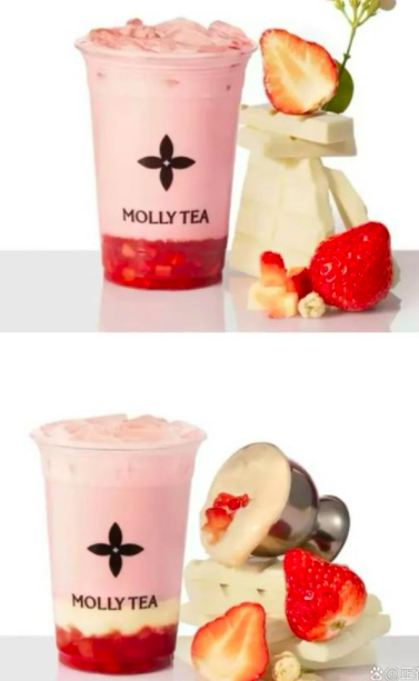 Real-world test of Jasmine Milk White’s new strawberry flavor product！Consumers complain about big differences from official images, practical guide to avoid pitfalls