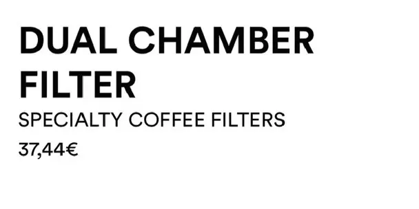 Dual-Chamber Paper Filter Pour Over Test: The Principle of the