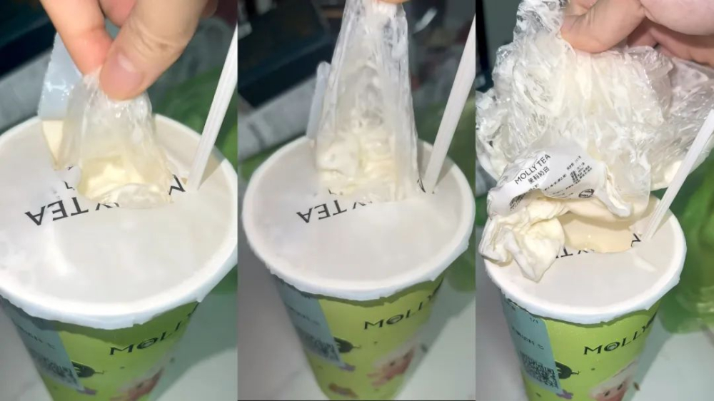 Plastic bag found in milk tea！A full report on the food safety incident at Jasmine Milk Tea and store rectification
