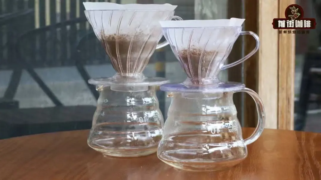 How does the thickness and shape of the pour over coffee bed affect extraction? Analyzing the differences between V60 and flat-bottomed filters