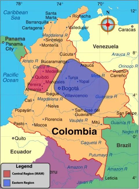 A Comprehensive Guide to Colombia's MAM Region | Specialty Coffee Flavors and Pour Over Parameters