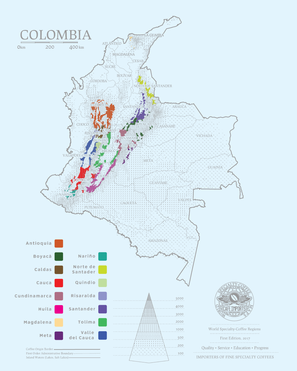 A Comprehensive Guide to Colombia's MAM Region | Specialty Coffee Flavors and Pour Over Parameters