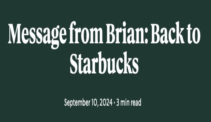 Brian Niccol at the Helm of Starbucks: Focusing on Four Key Areas to Revitalize Community Coffee Experience