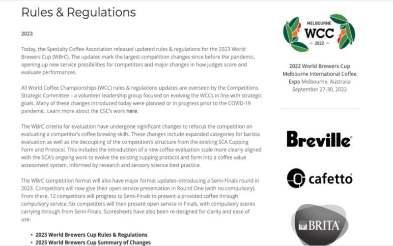 2023 WBC Major Overhaul: Plant-based and Animal Milk Approved for the First Time, Competition Rules Fully Upgraded