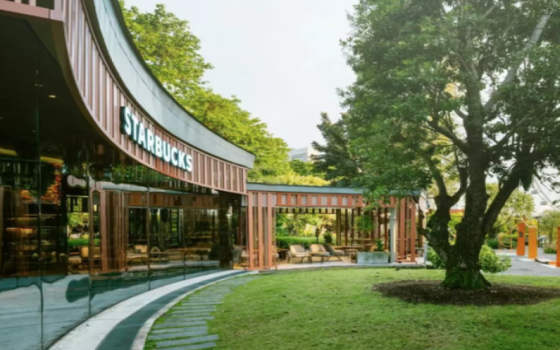 Starbucks Community Store Opens at Singapore’s Marina Bay Focusing on Mental Health and Family-Friendly Spaces