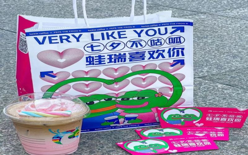 Luckin’s Valentine’s Day collab with Line Friends’ Stick Dog series – how the ‘Thorny Rose Latte’ appeals to singles!