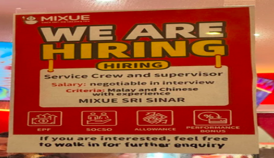 Malaysia outlet of Merry Ice City embroiled in racial hiring controversy, unity-themed campaign indirectly responds