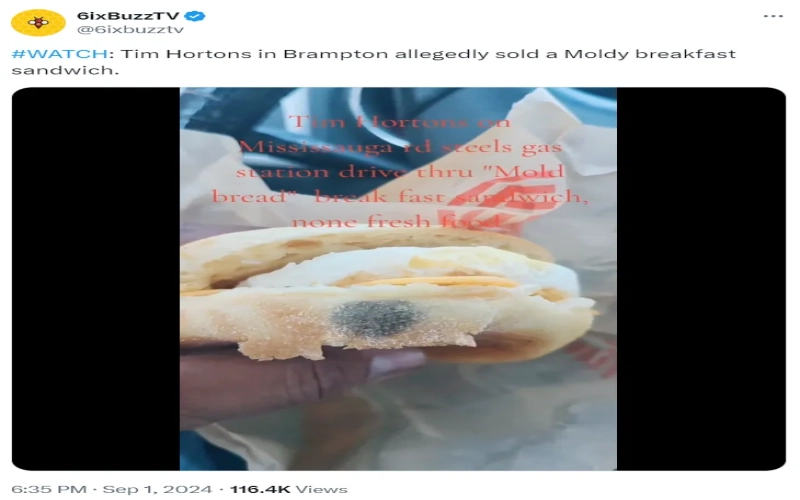 Tim Hortons Food Safety and Staff Misconduct Controversy: Moldy Sandwiches and the Spit Experiment