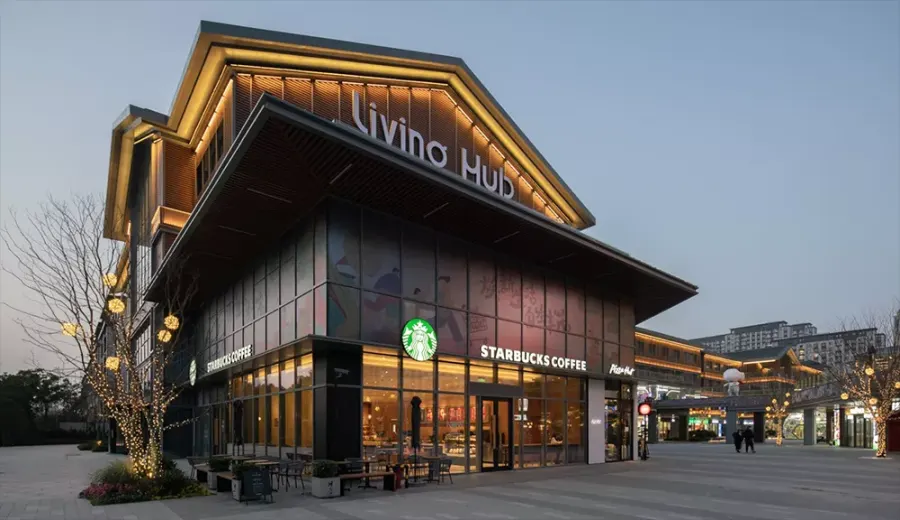 Starbucks’ Green Store in Suzhou Unveiled: LEED Certification + Practical Breakdown of 10-Ton Carbon Reduction