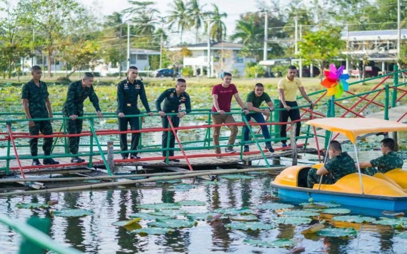 Thai military base café goes viral as soldiers working as baristas spark taxpayer concerns