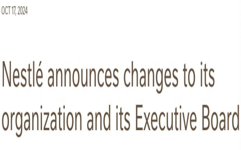 Nestlé 2025 Organizational Restructuring: Greater China Merged into Asia-Pacific – How Will the Coffee Business Landscape Adjust?