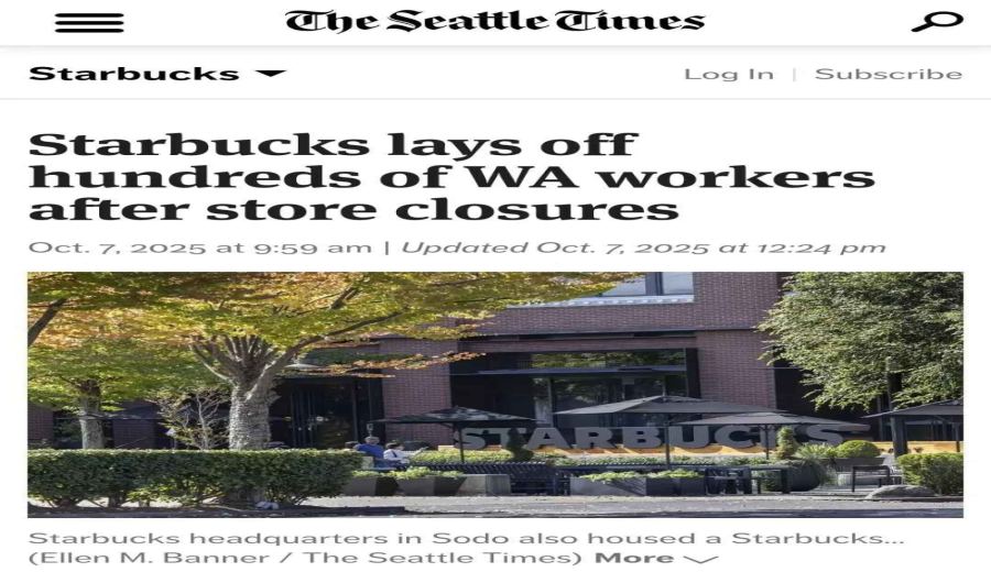 Starbucks' $10 Billion Restructuring and Layoff Storm: A Record of Protests by Seattle Headquarters Union and the Truth Behind Store Closures