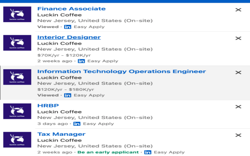 Luckin Coffee Eyeing North America? New Jersey Job Postings Signal Expansion Moves