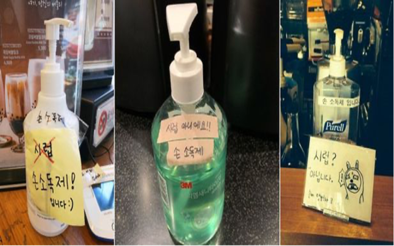 Frequent incidents of disinfectant being mistakenly consumed in South Korean cafes, consumer association reveals a 17-fold surge in 2020