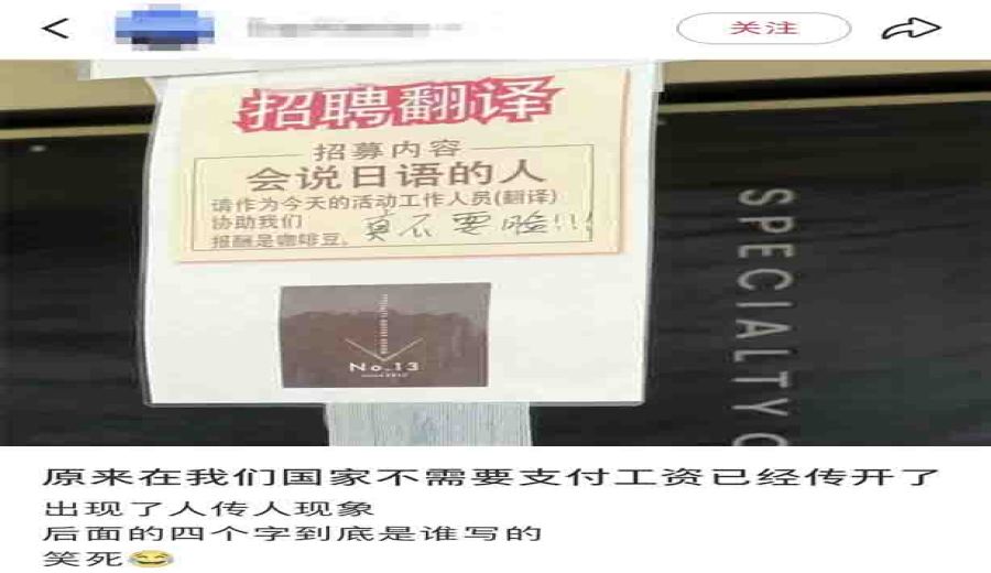 Jiangmen Coffee Festival: Japanese translator offered coffee beans as payment, netizens say they’d consider it if the beans are good enough