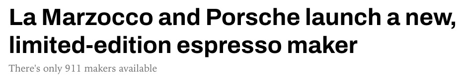Porsche × La Marzocco Cross-Brand Limited-Edition Coffee Machine: A Must-Have Collector’s Guide for High-End Enthusiasts