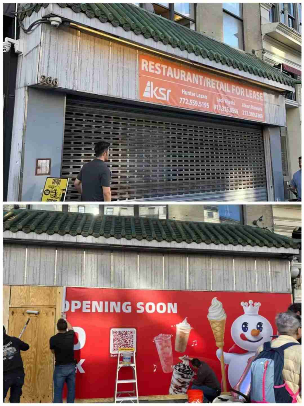Real-Time Update on Luckin Coffee's U.S. Expansion: Analysis of Renovation Progress at Three Major Stores in New York and Los Angeles